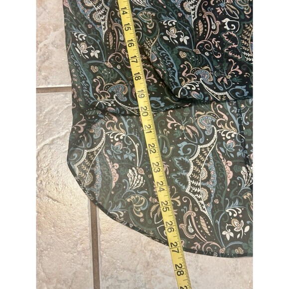 Veronica Beard Size 2 Gayle Floral Print Surplice Silk Blouse Boho Feminine - Picture 8 of 11